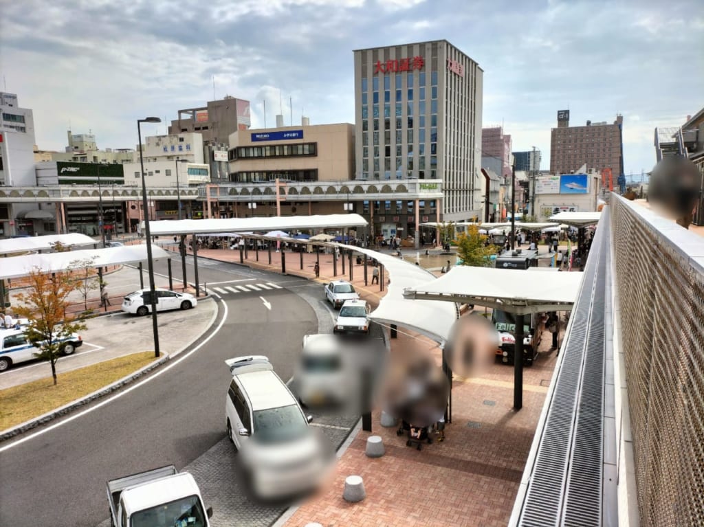 德山駅前